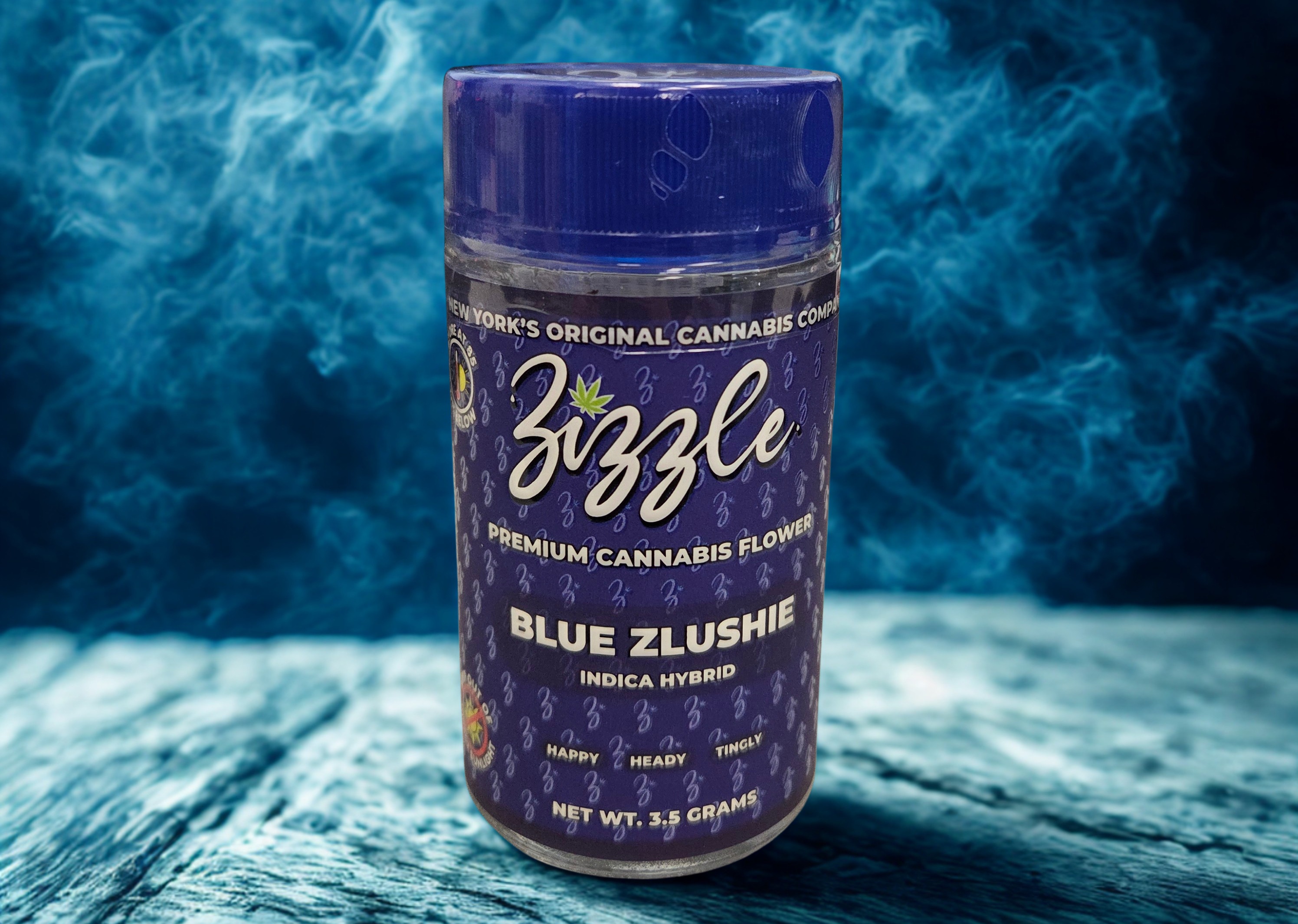 Zizzle | Blue Zlushie | Flower | Jar | 3.5g by Zizzle - flower cannabis product