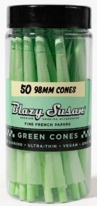 Blazy Susan | Green King Size Cones 50ct