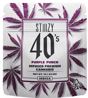 INFUSED FLOWER - - INDICA - PURPLE PUNCH