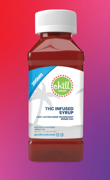 Infused Syrup | Blue Razz | 200mg | Chill