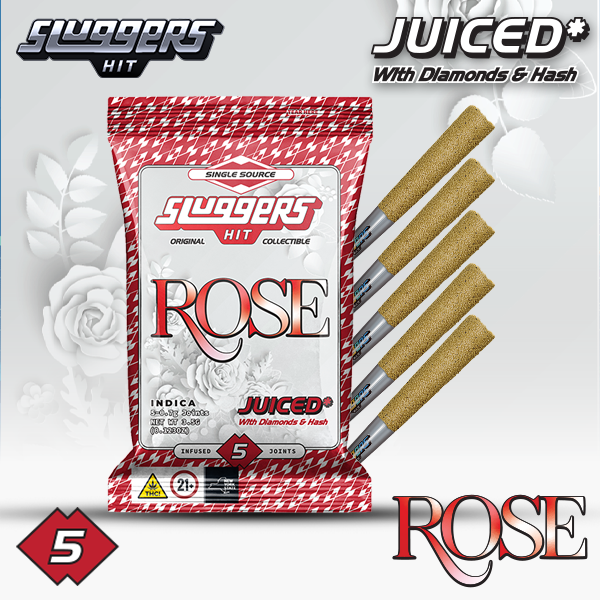 Infused Preroll 5 pack | Juiced | Rose | 3.5