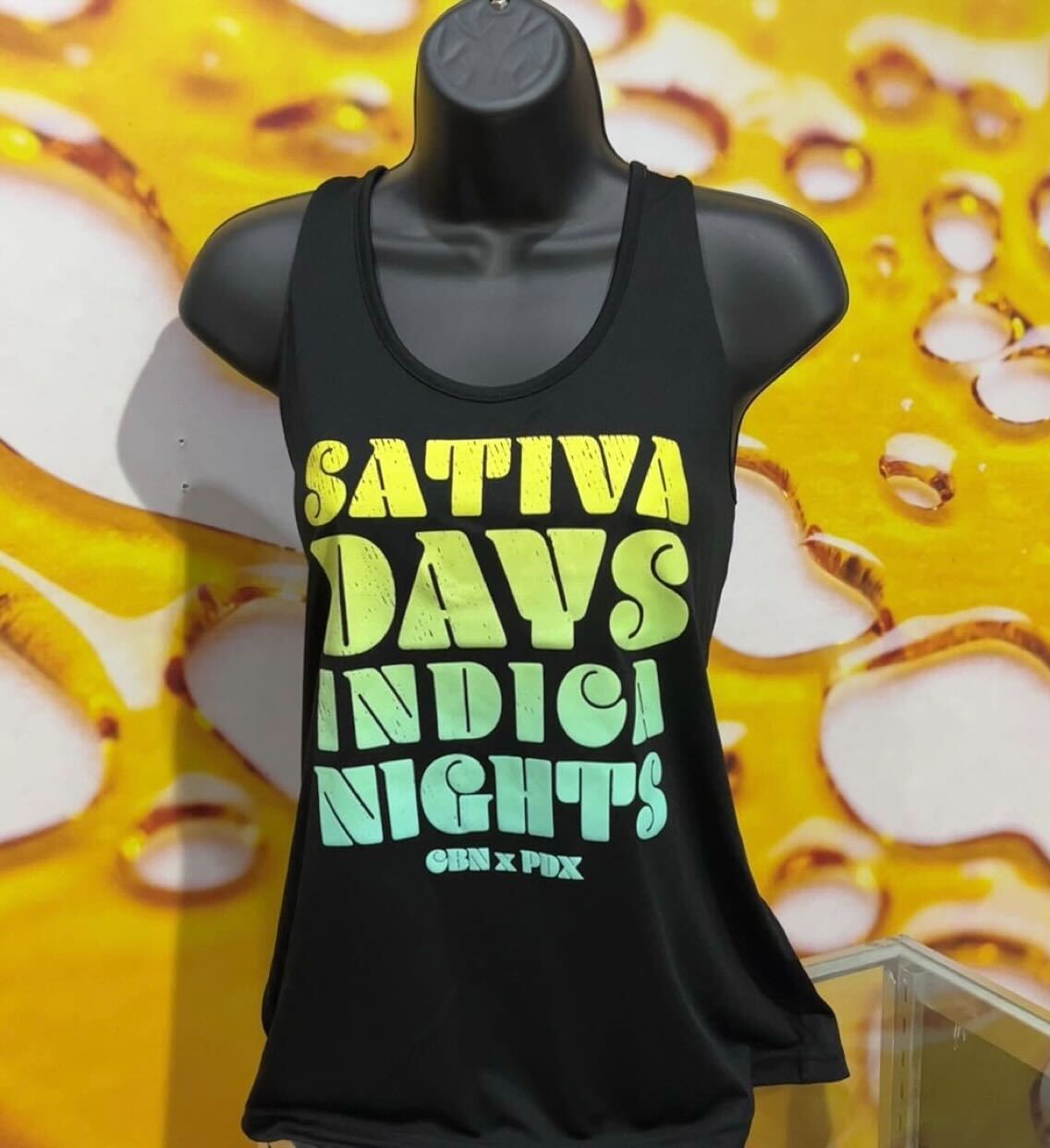 Racer Back Tank | Sativa Days/Indica Nights - All Sizes