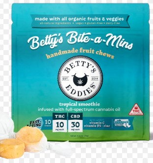 Betty's Eddies | Tropical Smoothie Chews | 10mg (10ct)