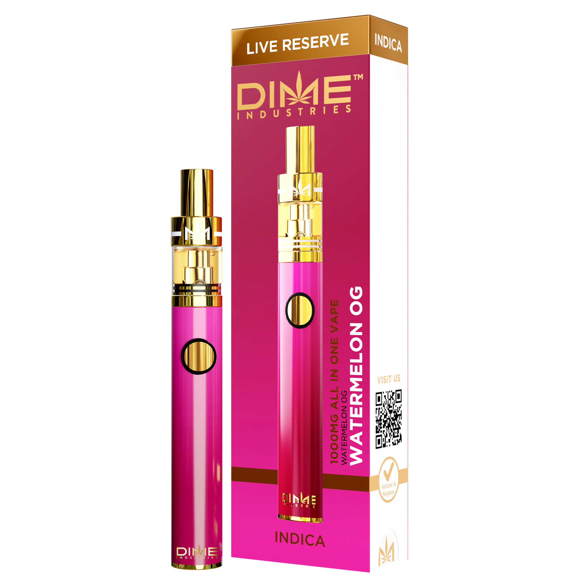 DIME Live Reserve | Watermelon OG Disposable | 1.0g