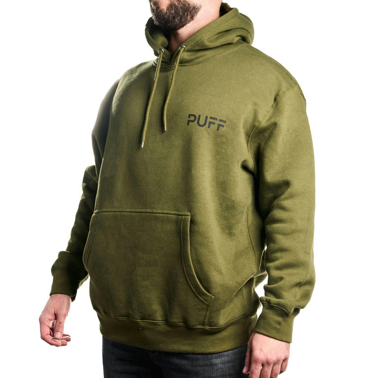 Puff | Premium Pullover Hoodie (SM-XL) | Forest Green