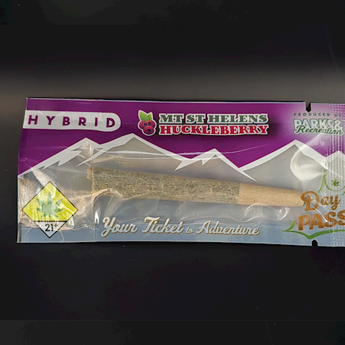 Mt. St. Helens Huckleberry Infused PreRoll - by Parks and Recreation