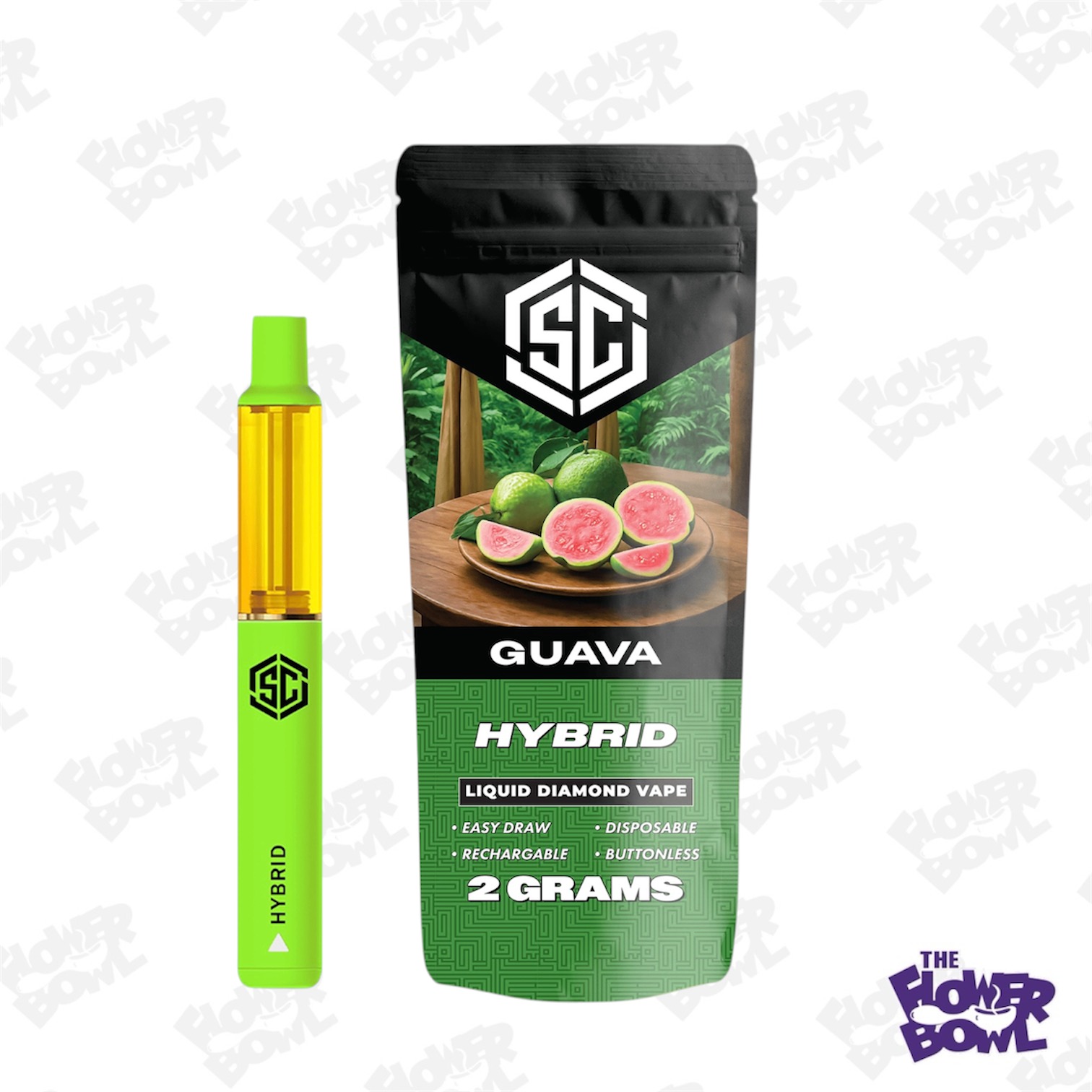 Guava 2G Liquid Diamond Disposable