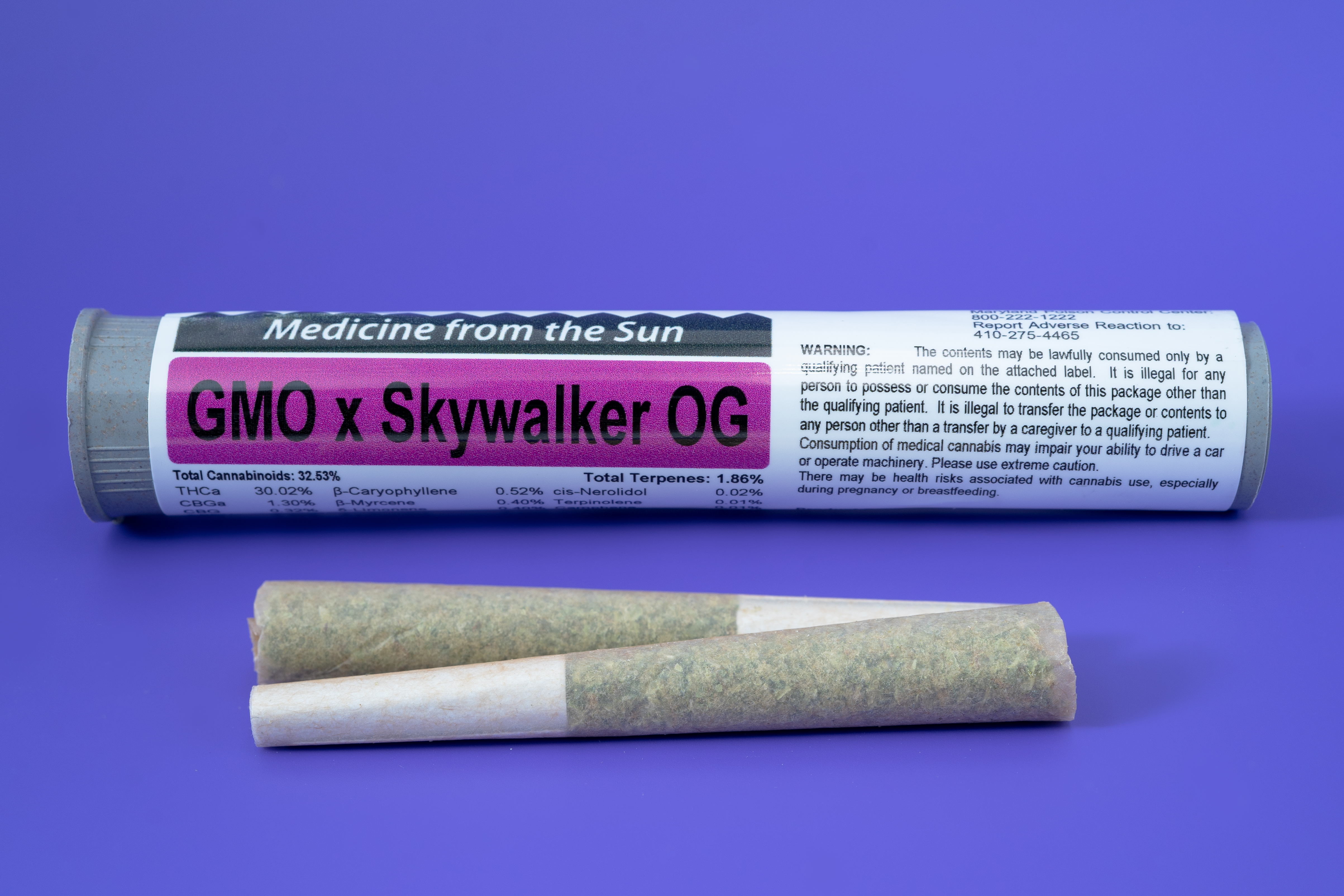 GMO x Skywalker OG Pre-Rolls 0.5g x 2pk