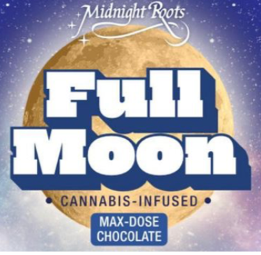 Mightnight Roots   100mg Full Moon Thc:Thcv   Blue Moon