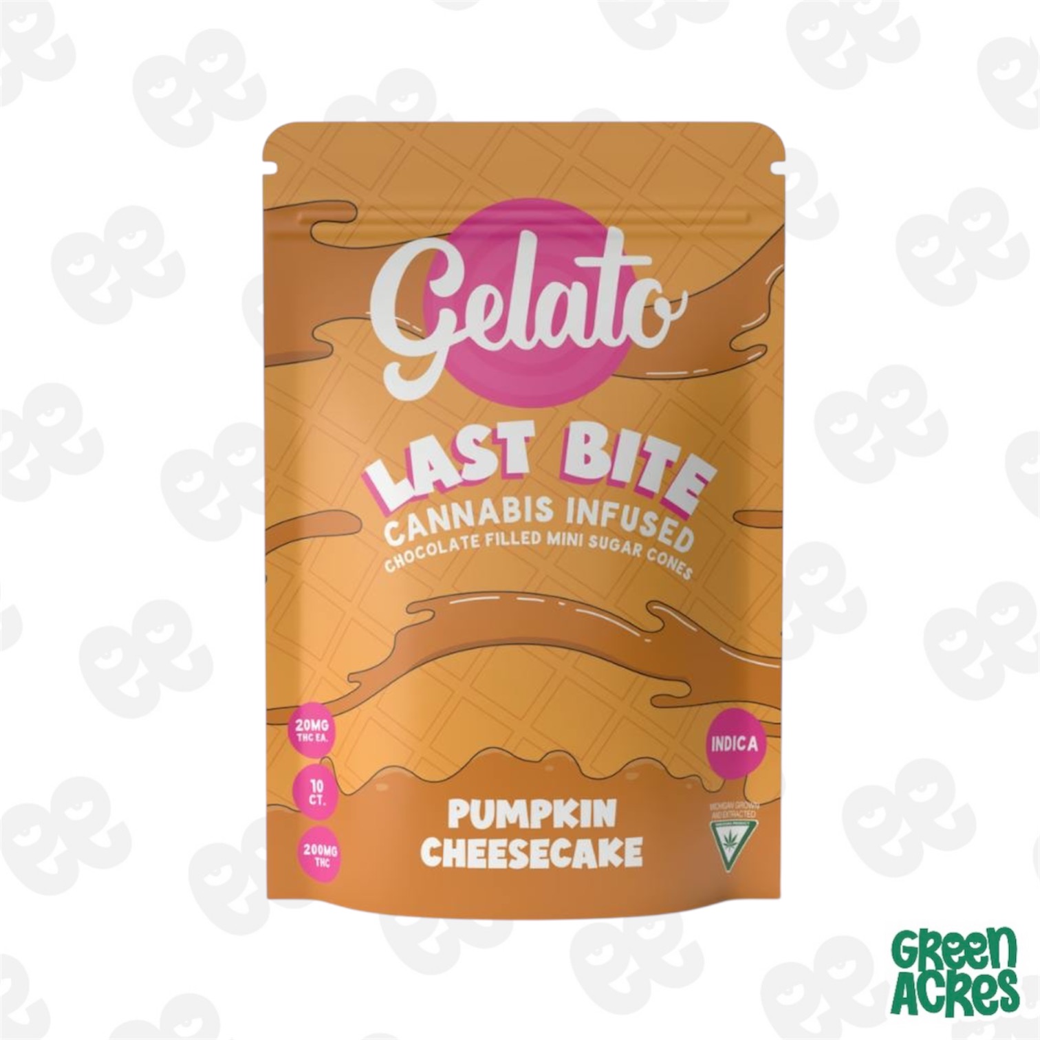 Gelato: Pumpkin Cheesecake Last Bites 200MG (10x20mg)