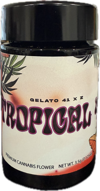 Mechanic Farm | Flower | Tropical 41 | 3.5g | Hybrid | THC 29.53%
