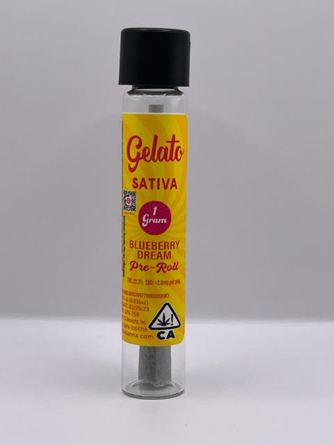 PREROLL - - SATIVA - BLUEBERRY DREAM
