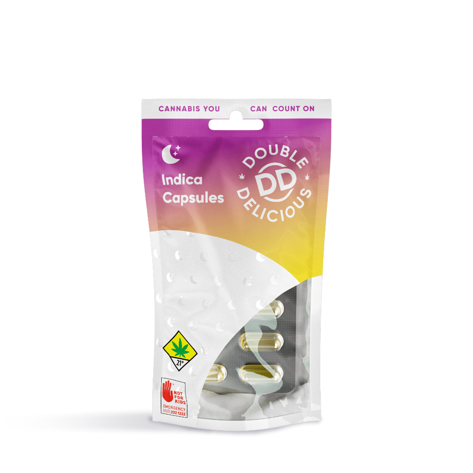 Indica THC Capsules 10 Pack
