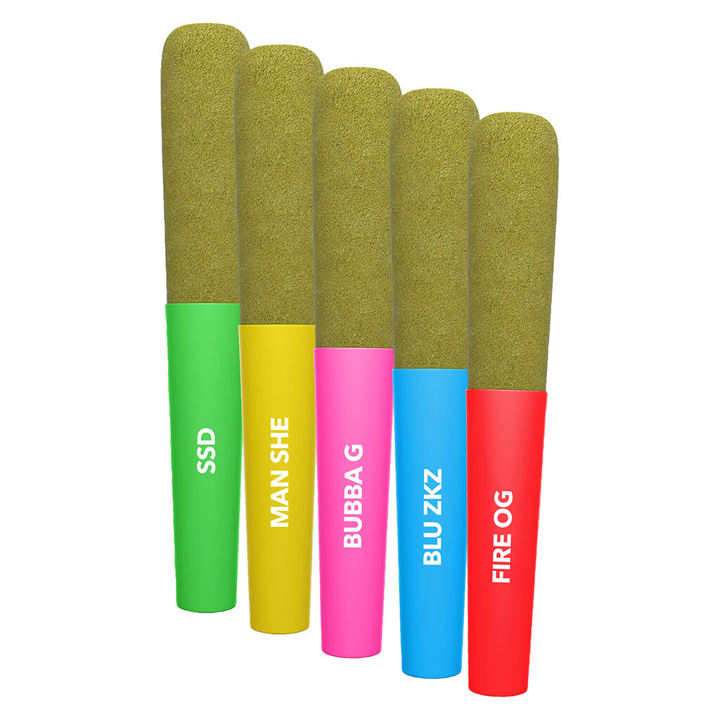 Jeeter - Baby Jeeter Infused Multi-Pack Pre-Roll - Hybrid - 5x0.5g