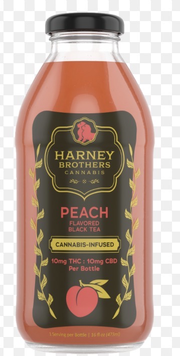 Peach Tea Bottle | THC | Harney Brothers