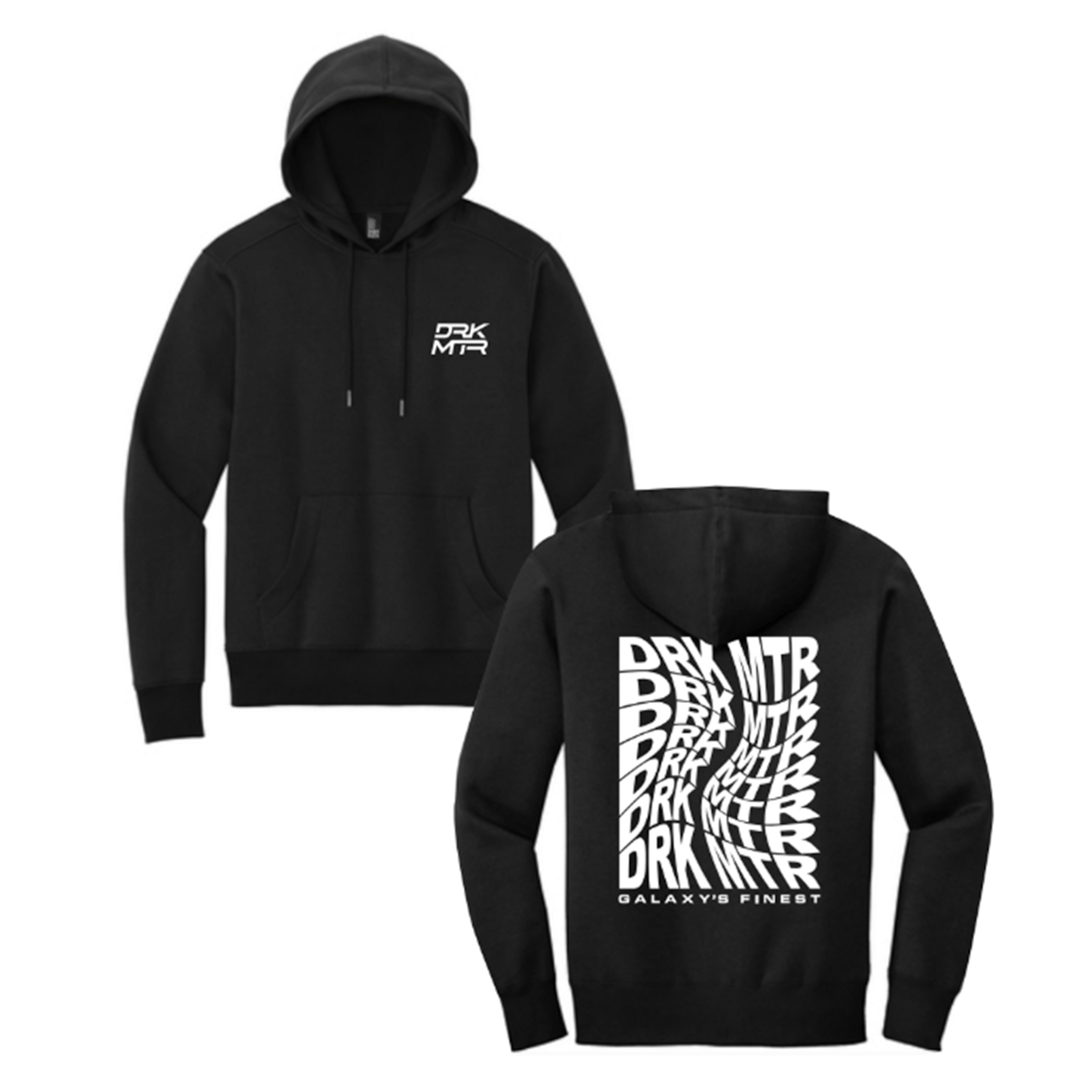 DRK MTR - Black Pullover Hoodie