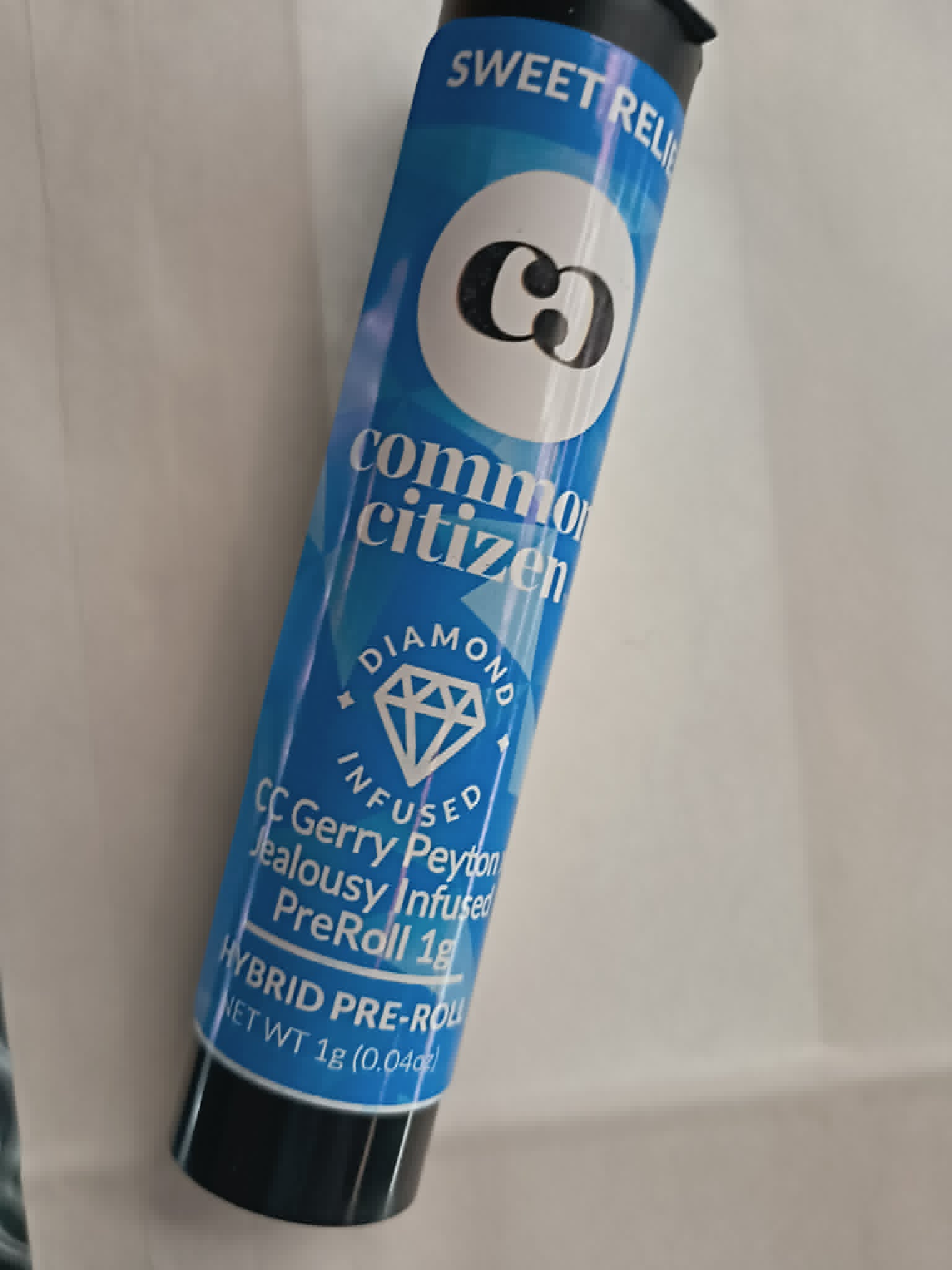 CC | Gerry Peyton x Jealousy | Infused Preroll | 1g | Hybrid