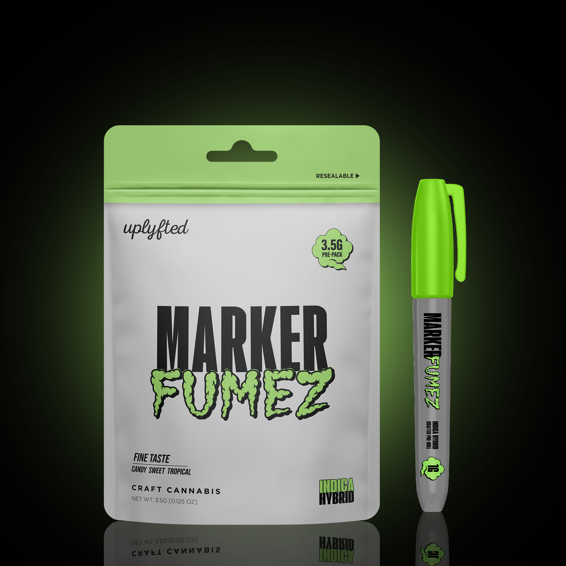 Uplyfted Premium Pre-Roll Marker Fumez
