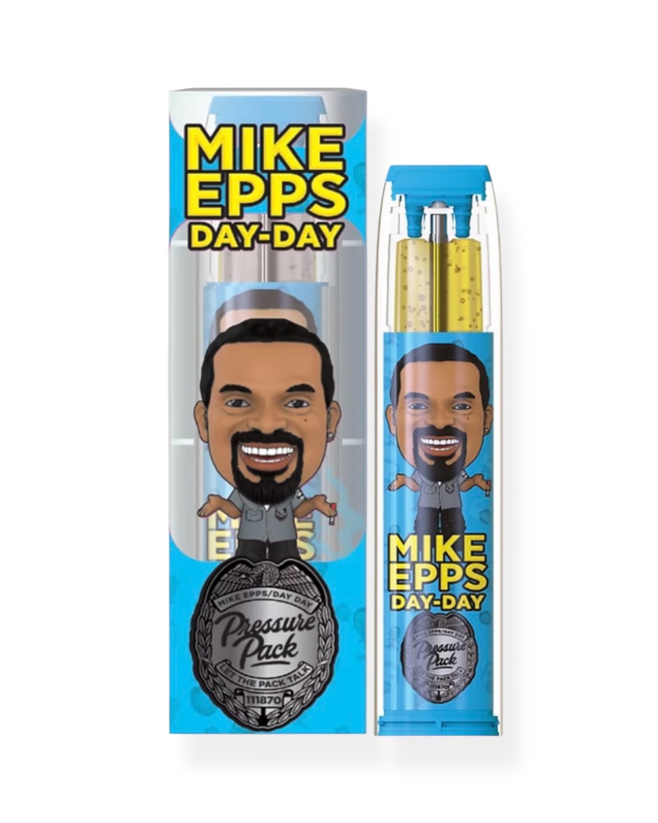 Pressure Pack x Mike Epps - 2g Disposable Vape - Day-Day Blue