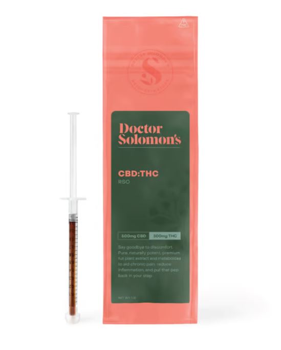 1:1 CBD RSO Syringe | 1g