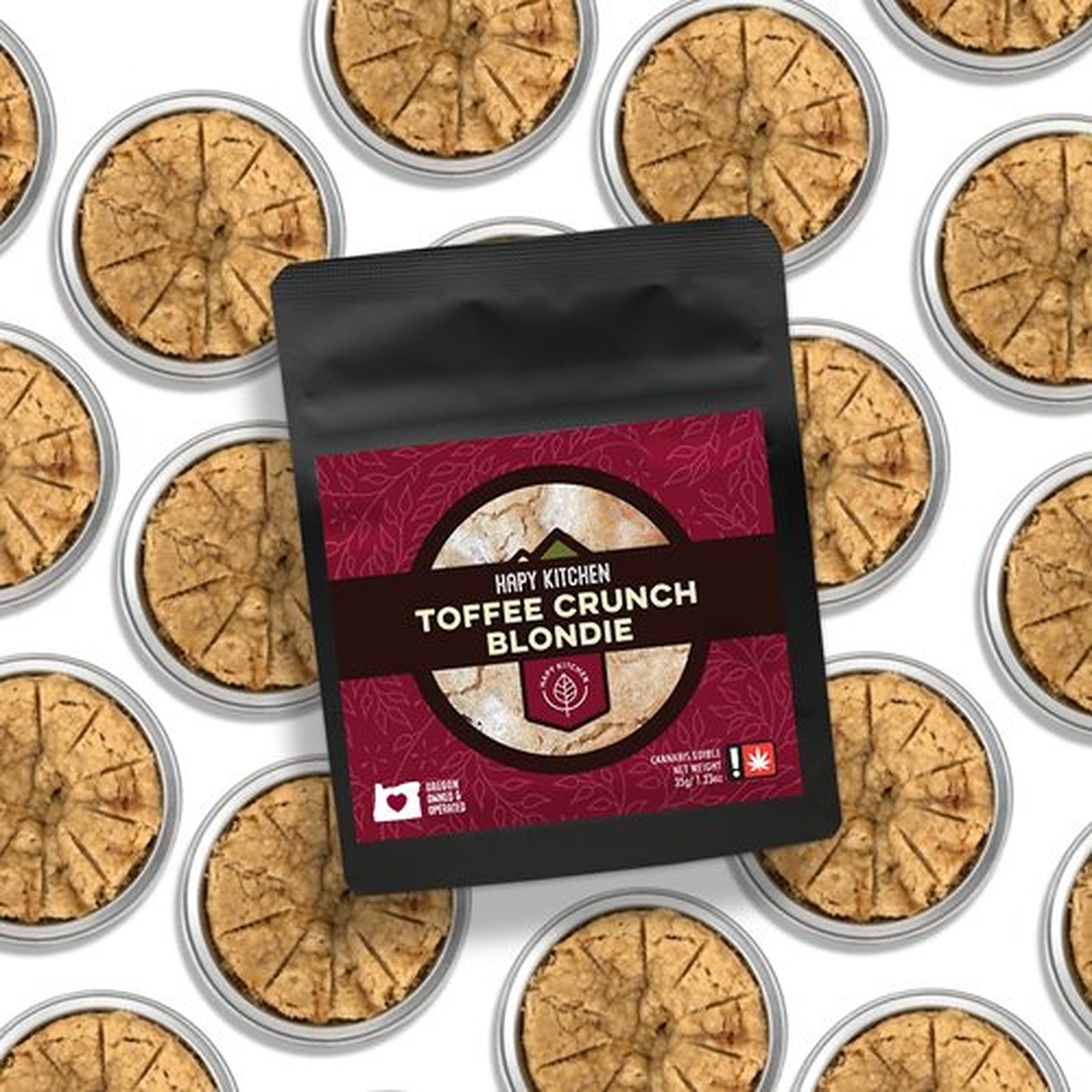 Toffee Crunch Blondie