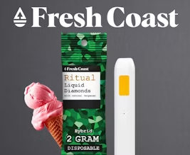 Fresh Coast | Ritual Gelato #33 Liquid Diamond All-In-One Cartridge | 2g