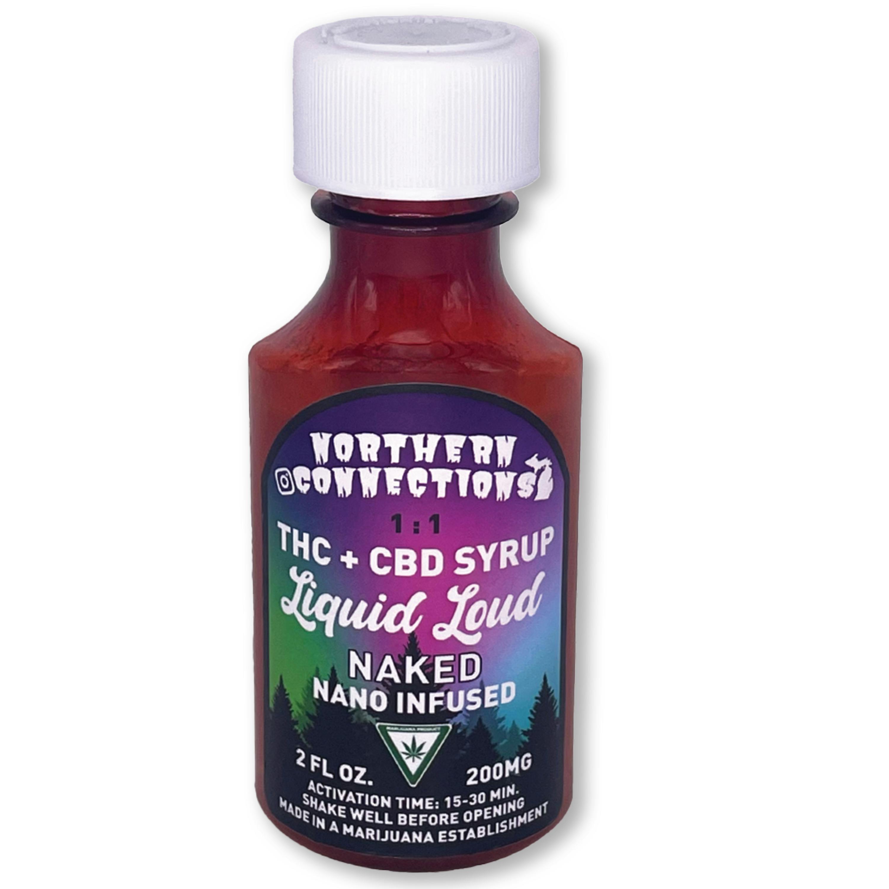 Northern Connections | 200mg Liquid Loud 1:1 Syrup | Naked