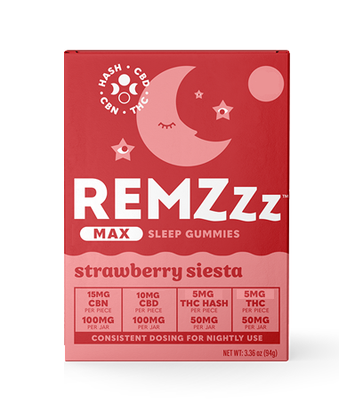 Strawberry Siesta Max Sleep Gummies