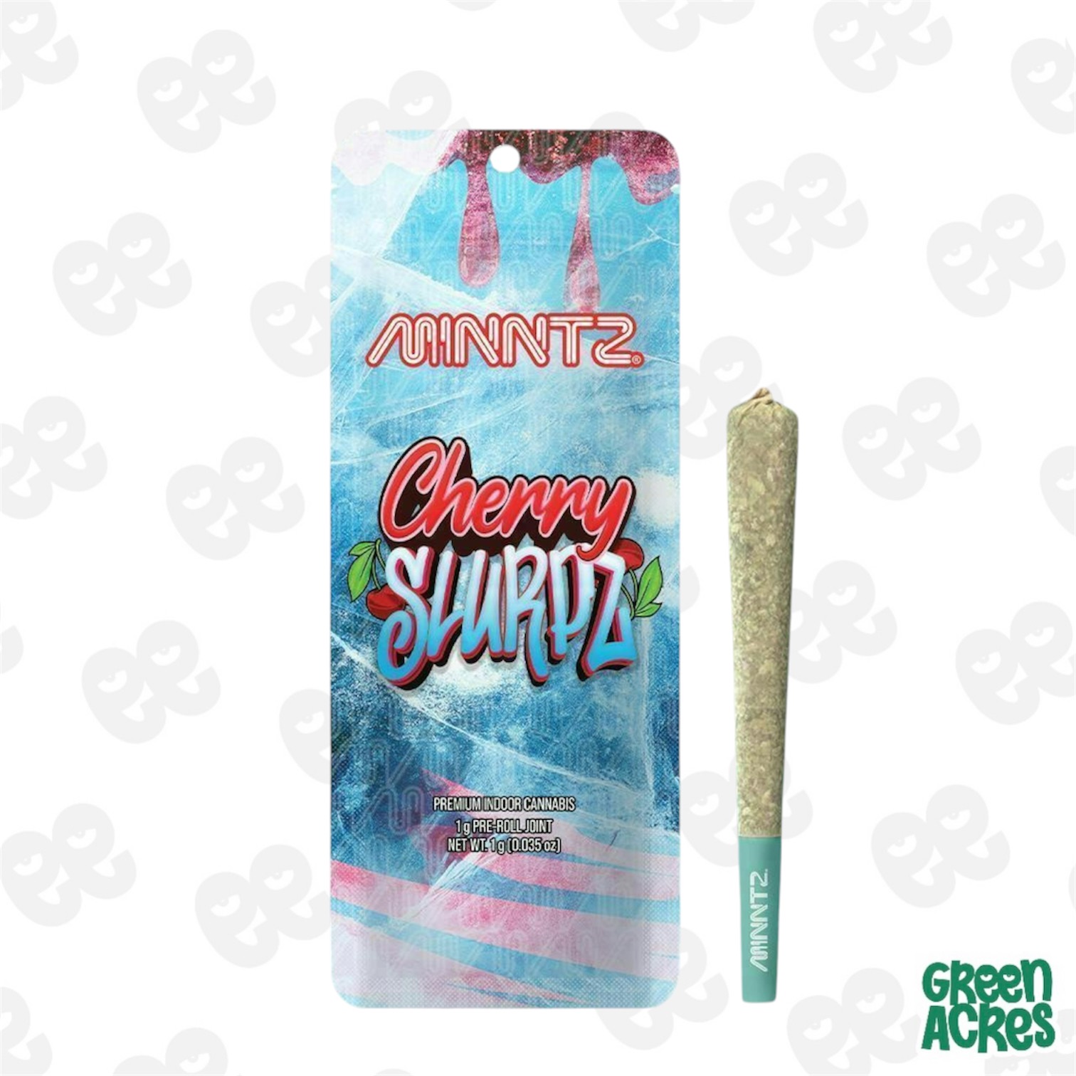Minntz: Cherry Slurpz 1G Pre-Roll