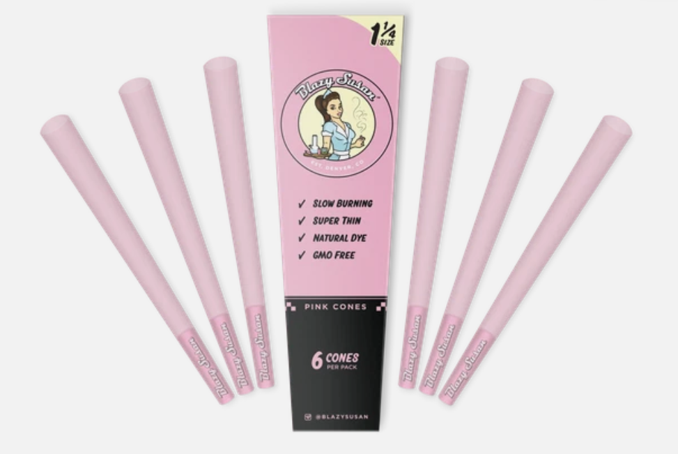 Blazy Susan Rice paper Cones 1 1/4 6pk