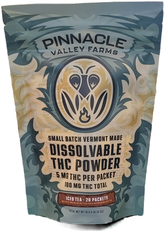 Iced Tea Dissolvable Powder | 100mg THC | Pinnacle Valley