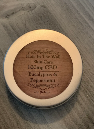 Hole in the Wall Care LLC - CBD Eucalyptus & Peppermint Salve 50mg