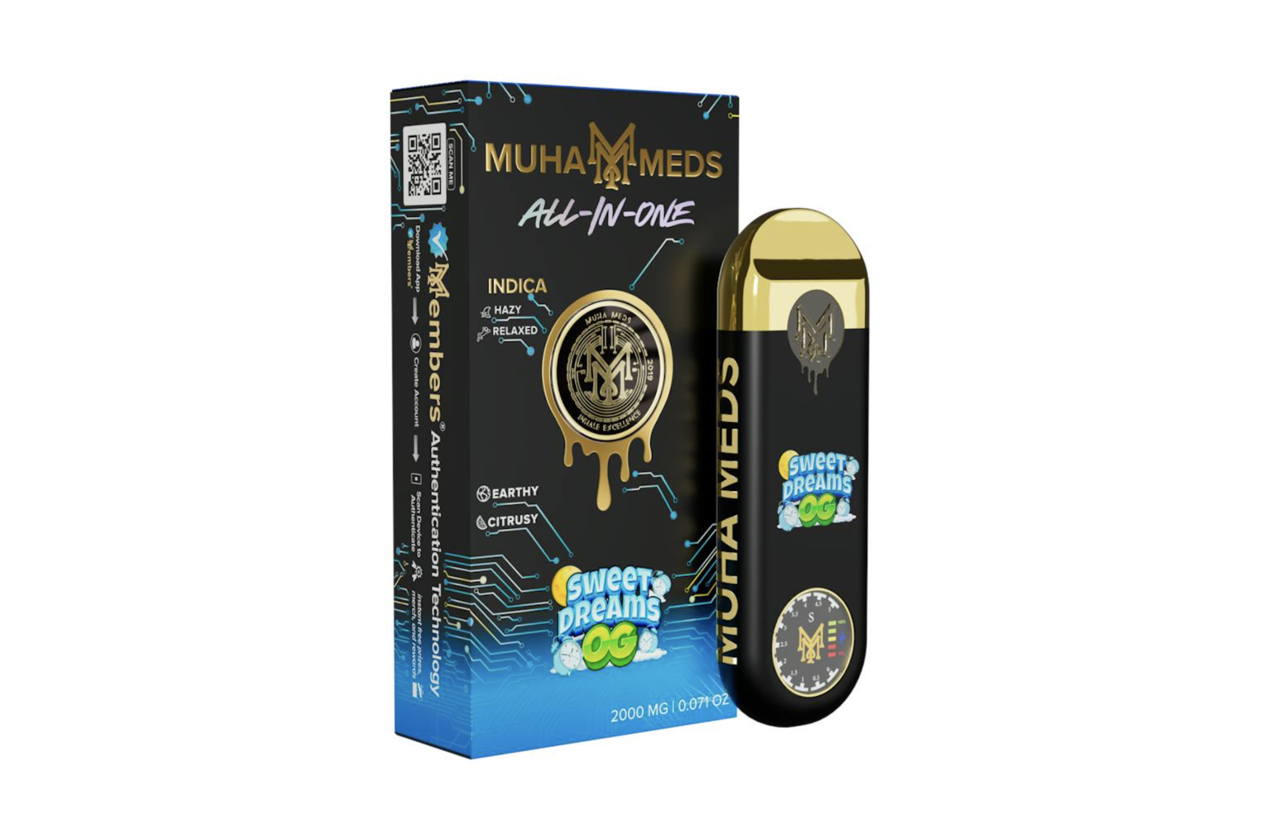 Muha Meds | Sweet Dreams OG | 2g AIO