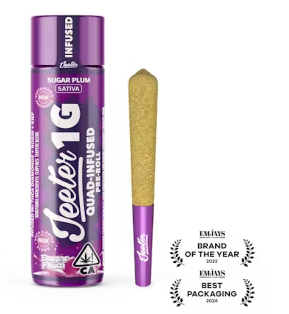 Jeeter - Sugar Plum (s) - Infused Pre-roll - 1g