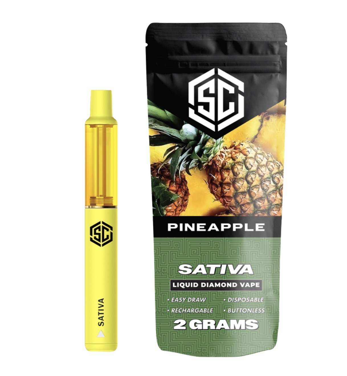 Society C Pineapple Liquid Diamonds 2.0g