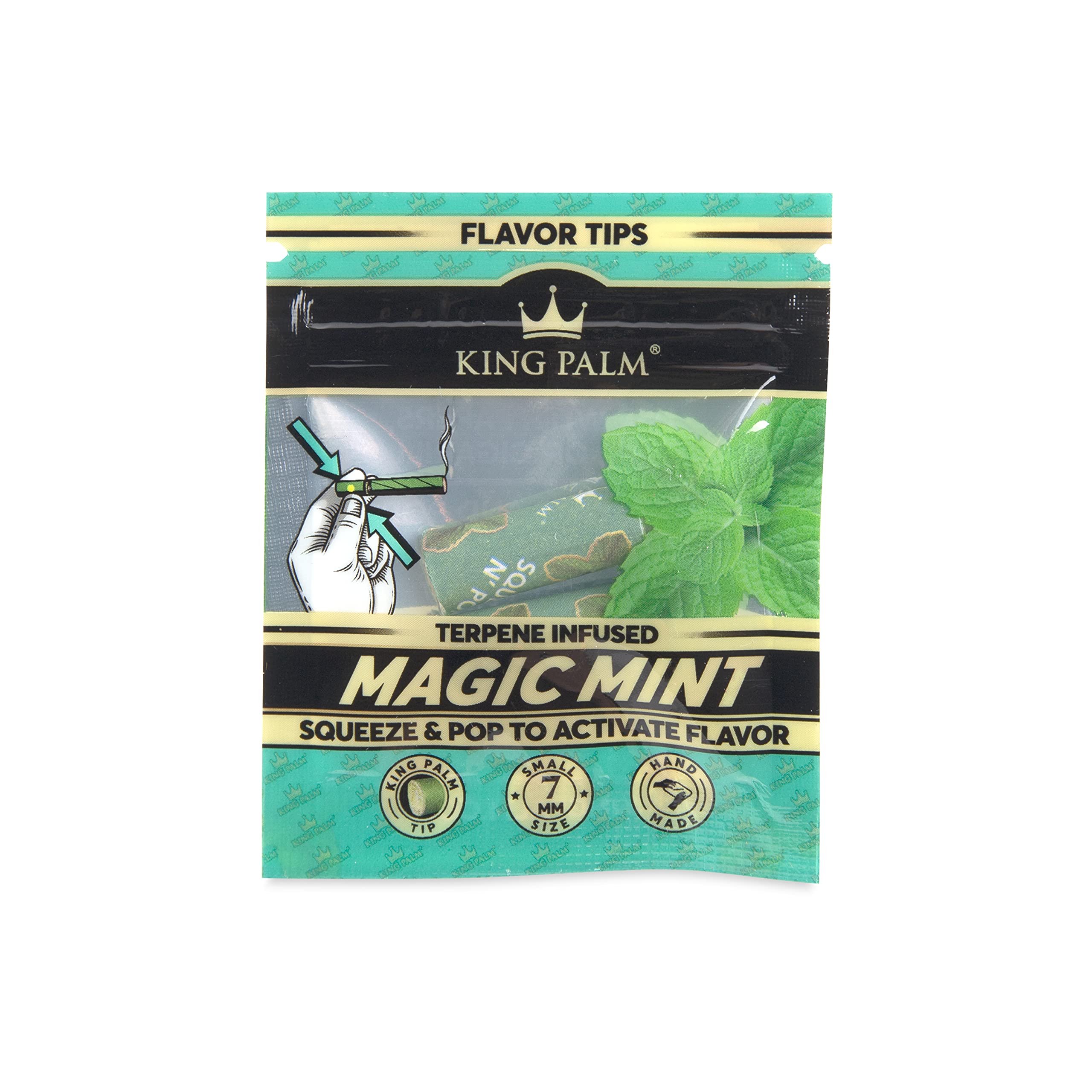 King Palms - Tips 2 tips per pack - King Palm Magic Mint Terp Tips