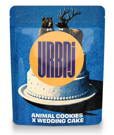 URBNJ - Animal Cookies x Wedding Cake - 2g Flower