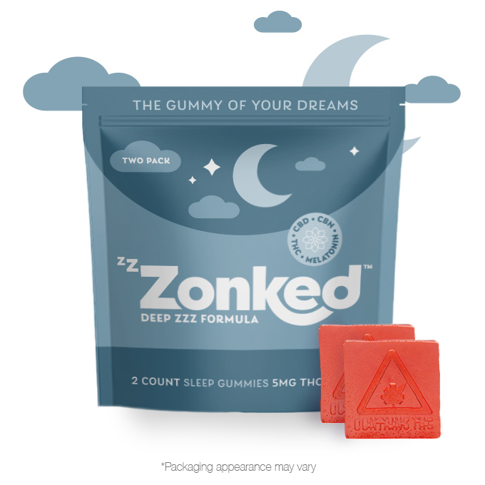 Mixed Berry 1:1:1 THC:CBD:CBN | Zzzonked | Gummies (10mg - 2 Pack)