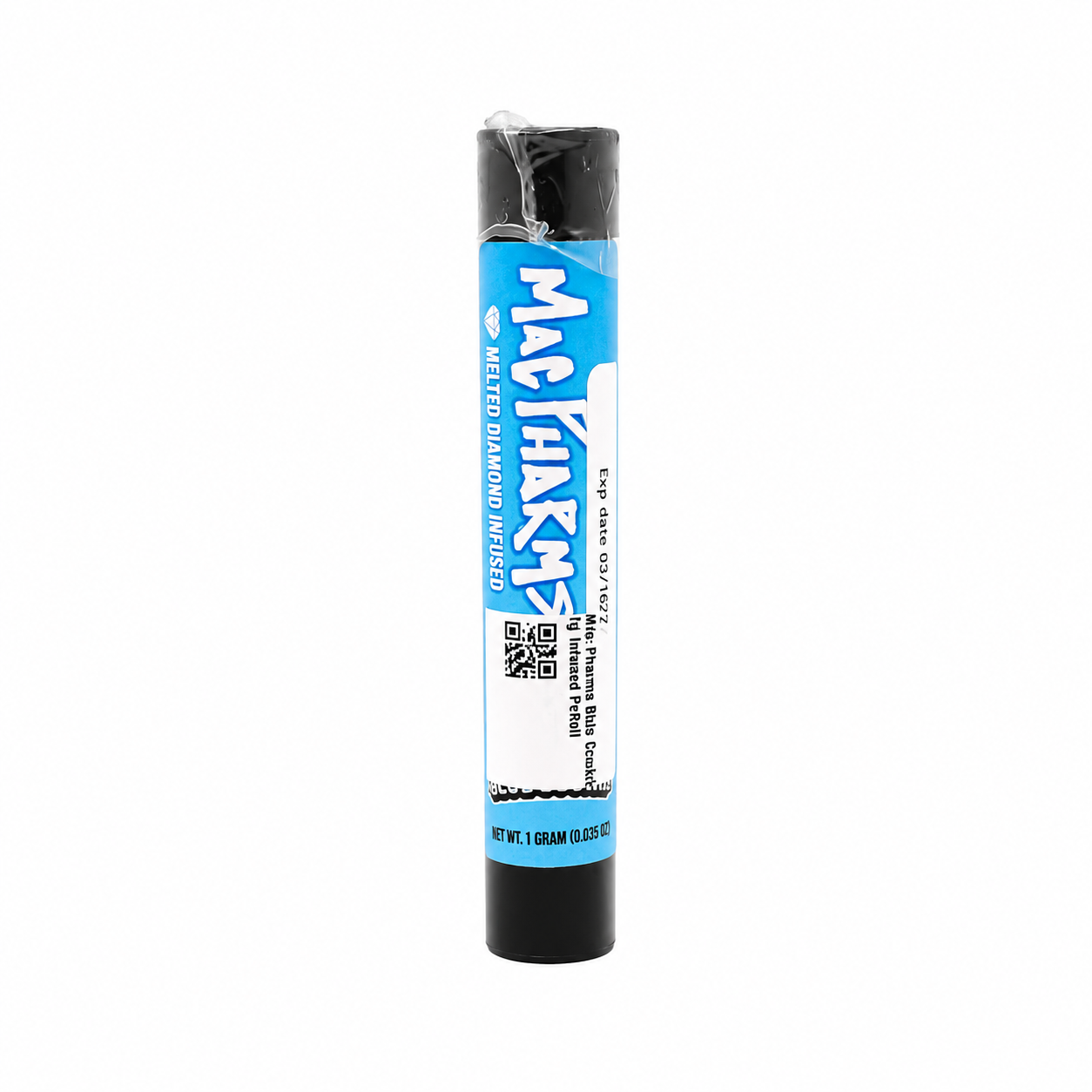 MAC PHARMS - BLUE COOKIES - 1.2G INFUSED PREROLL