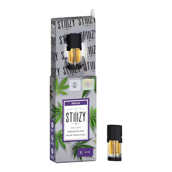 Stiiizy | SFV OG | 1G Vape Pod w/ Stiiizy Lite Battery (While Supplies Last)