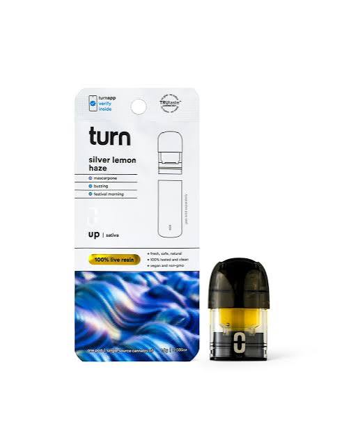 Turn | Silver Lemon Haze | Live Resin Pod | 1g (S)