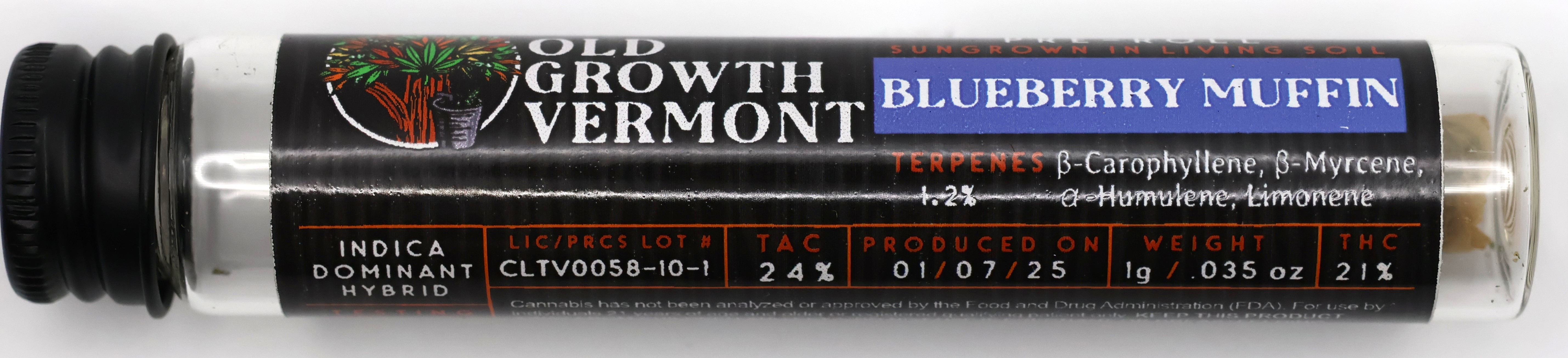 Blueberry Muffin Pre Roll