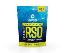 Cannalicious - RSO Recovery Pear - 200mg Gummies