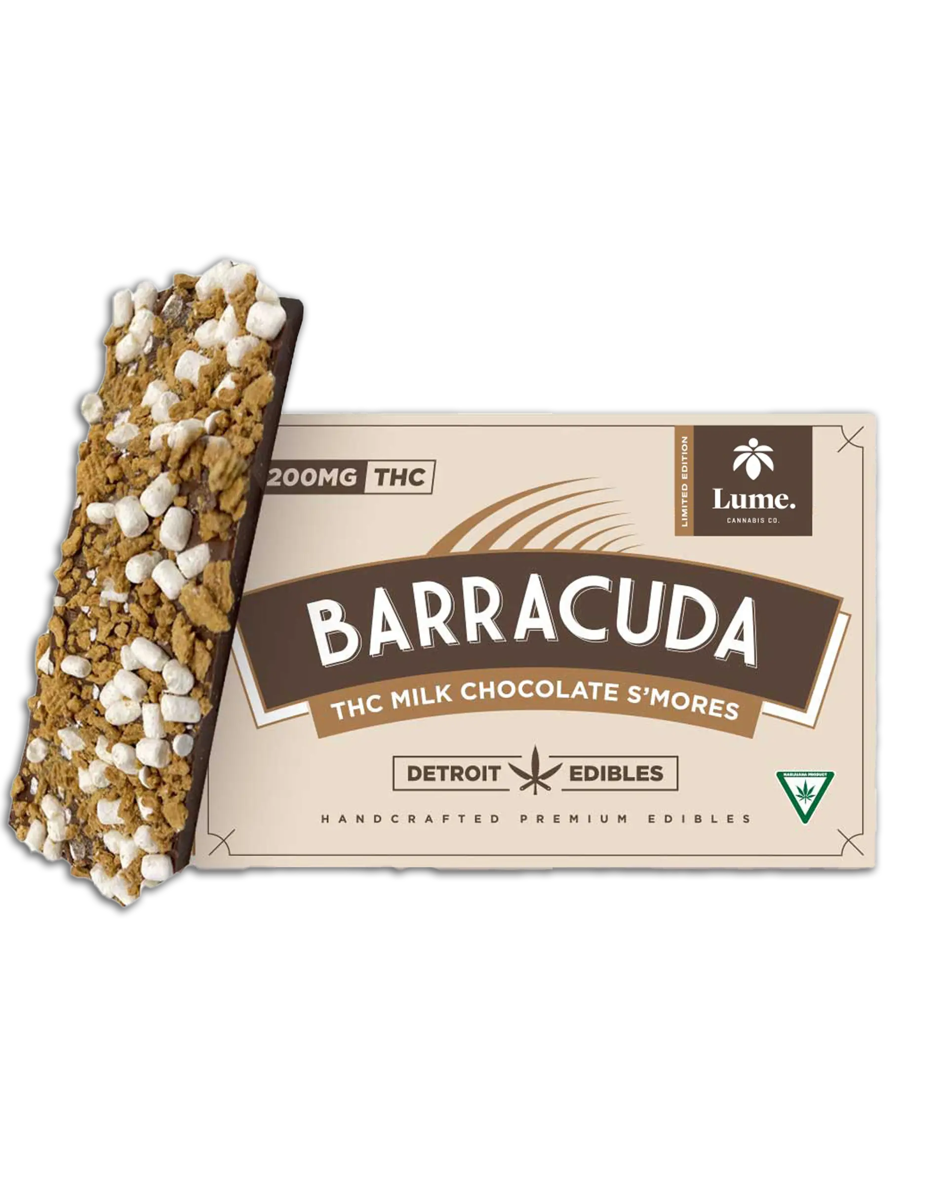 Detroit Edibles - Barracuda - S'mores - 200mg