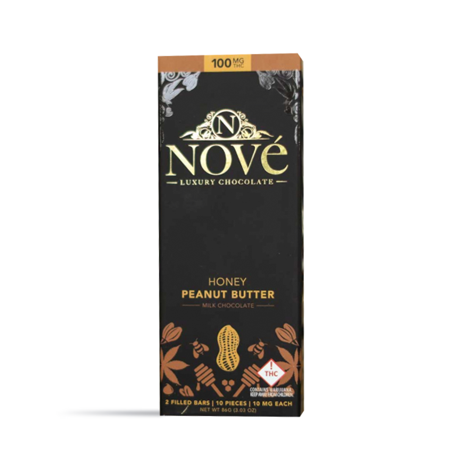 Honey Peanut Butter Filled Luxury Milk Chocolate