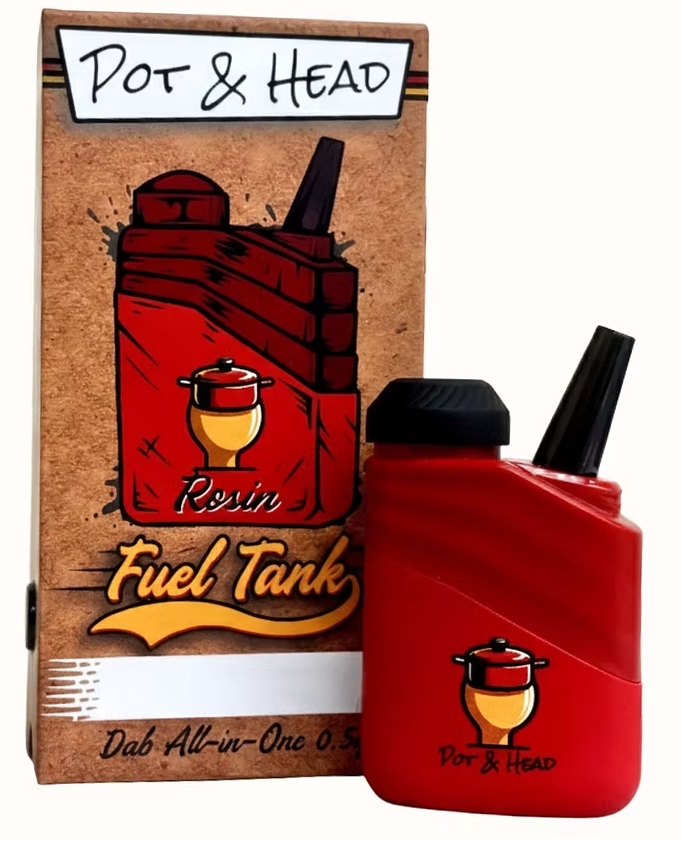 Pot & Head | 0.5g Live Resin Refillable Fuel Tank | Ice Cream Cake