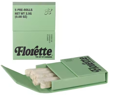 Florette Jellolato 5pk Pre-rolls
