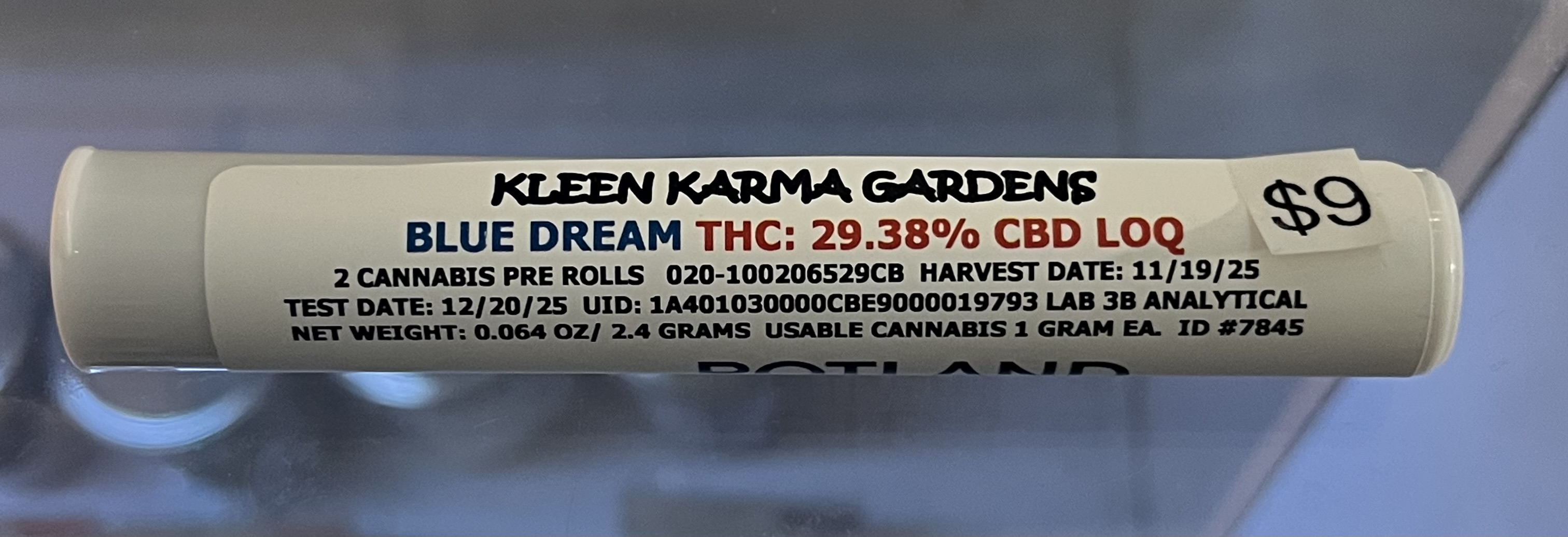 Kleen Karma Gardens: Blue Dream Joints
