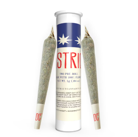 DISTRICT Joint 1g: Super Silver Dawg 2pk