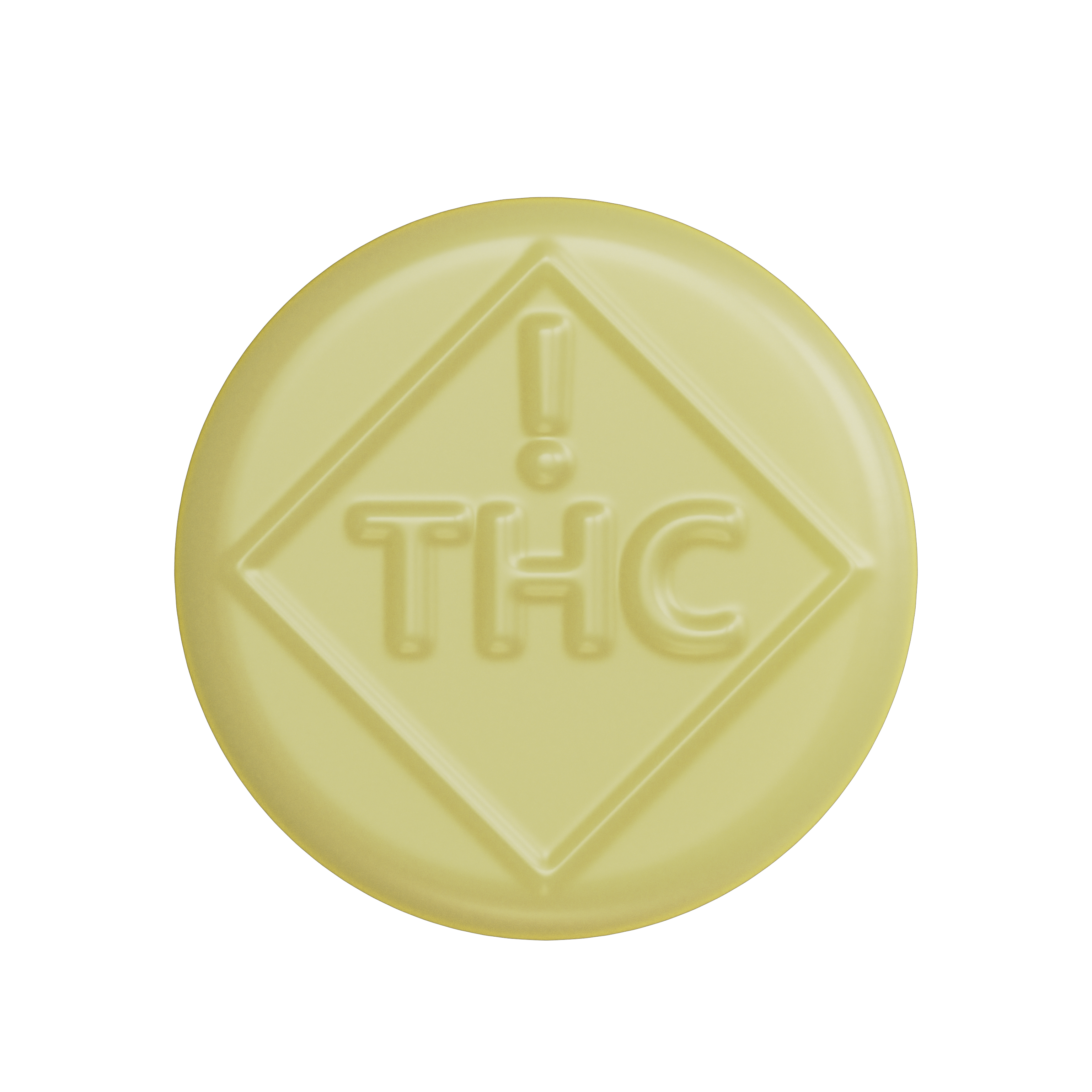 Key Lime Cannabis Infused Gel Coins 100mg (10x10mg)